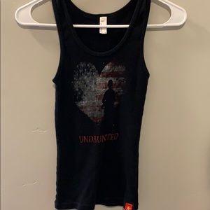 Wife beater military shirt